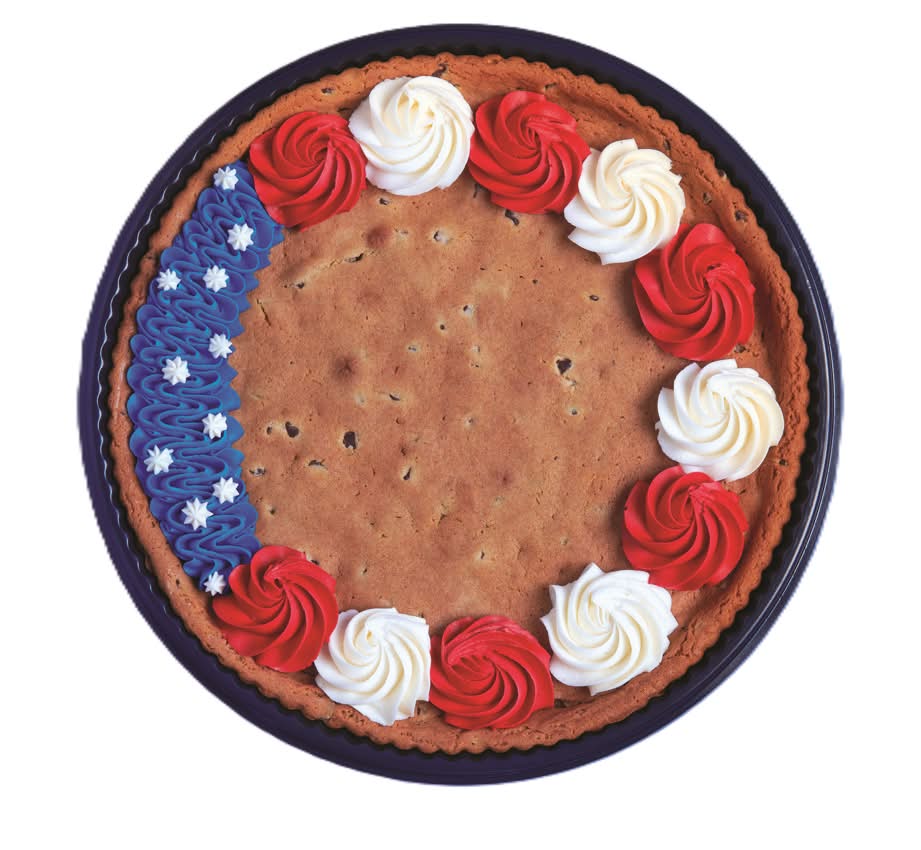 Giant Eagle 12" Chocolate Chip Cookie Message Cake *Seasonal
