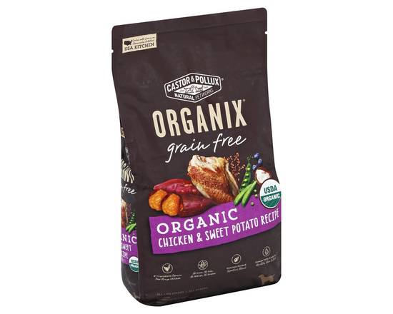 Castor & Pollux · Organix Chicken & Sweet Potato Recipe Dog Food (4 lbs)