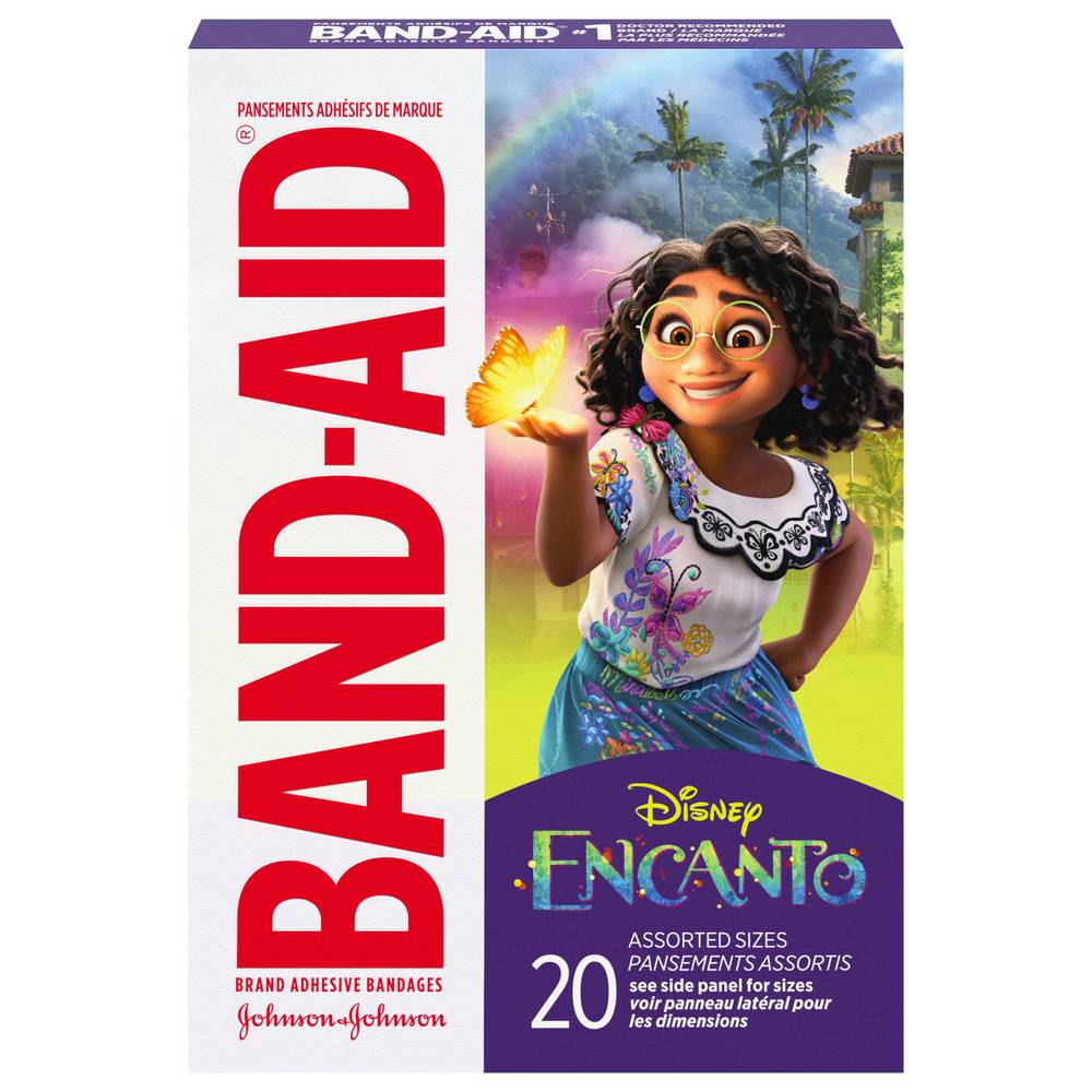 Band-Aid Featuring Disney Encanto Adhesive Bandages (20 ct)