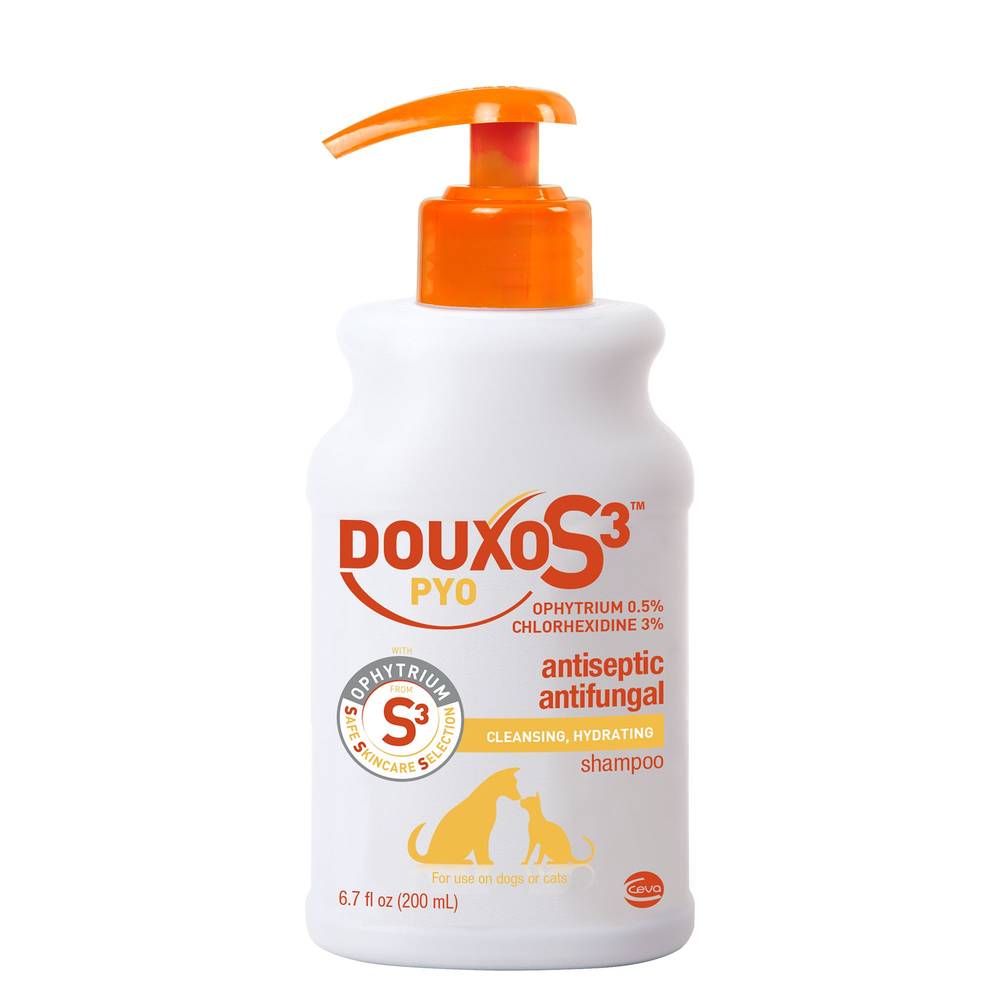 Douxo S3 Pyo Antiseptic Antifungal Shampoo For Dogs & Cats