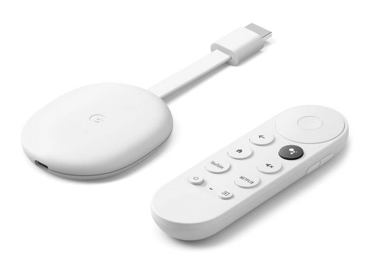 Google Chromecast Ultra, White