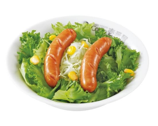 ソーセージ(2本)サラダ Sausage salad