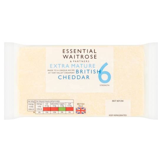 Essential Waitrose British Cheddar Cheese
