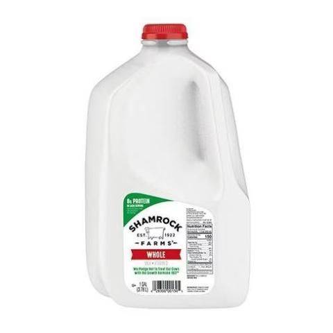 Shamrock Farms Whole Milk Gal