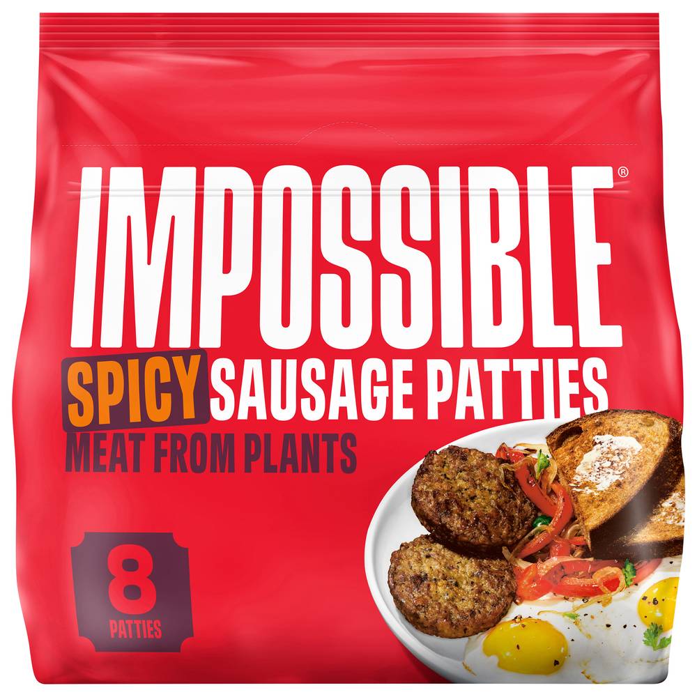 Impossible Spicy Sausage Patties (8 ct)