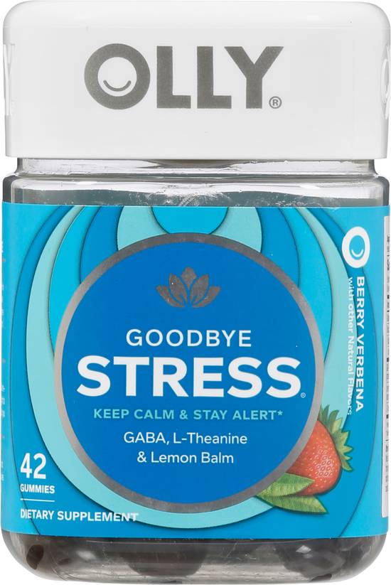 Olly Berry Verbena Goodbye Stress Gummies (42 ct)