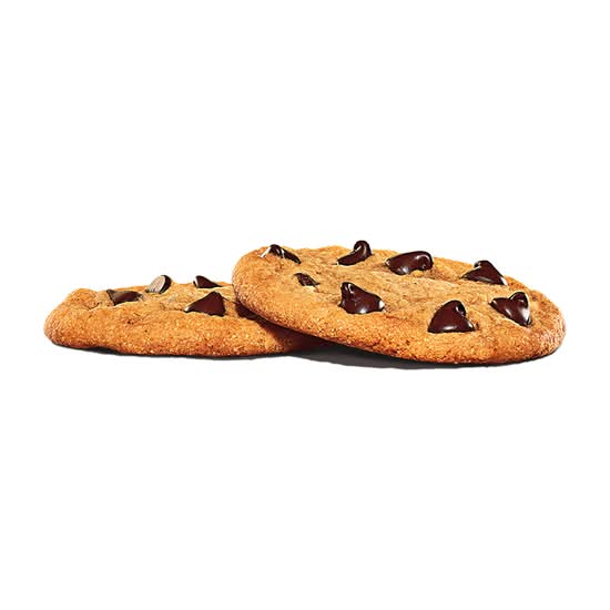 2 Chocolate Chip Cookies