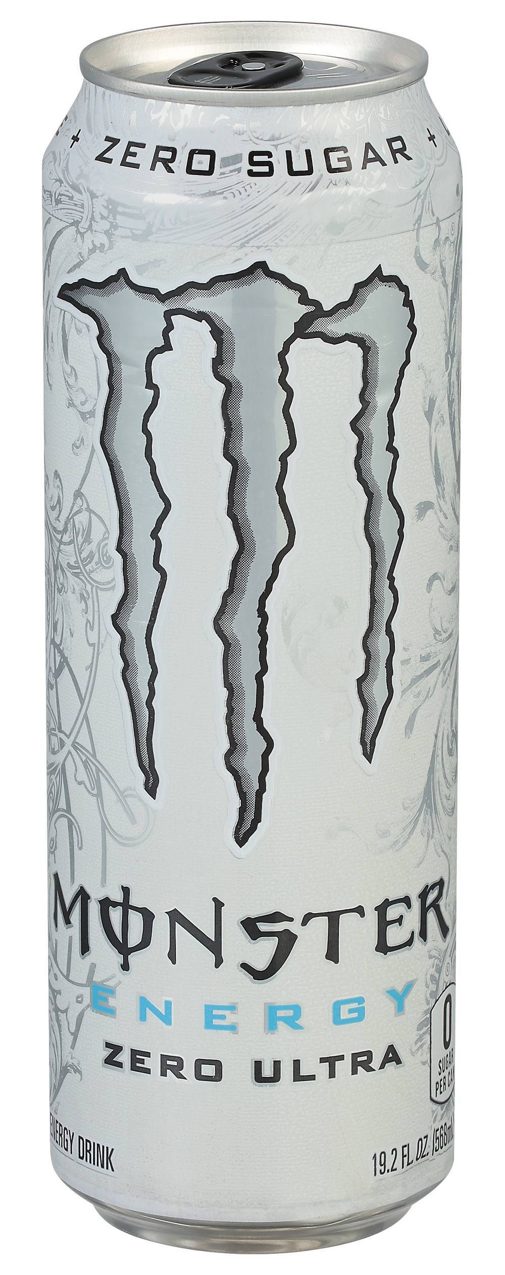 Monster Energy Energy Zero Sugar Zero Ultra Energy Drink (19.2 fl oz)