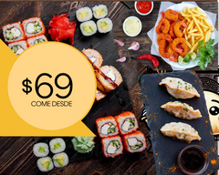 Demashita makis, sushi  y ramen