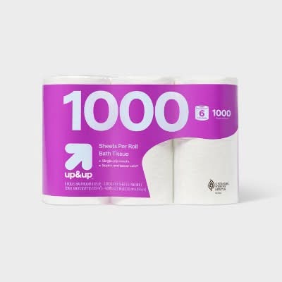 up&up Toilet Paper Rolls (6 ct)