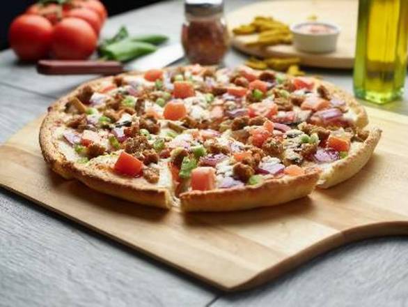 Detroit Style Italian Garlic Pizza
