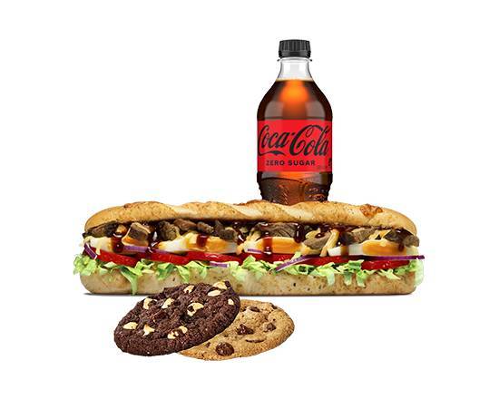 Steak & Egg Brekkie Subway Footlong® Combo