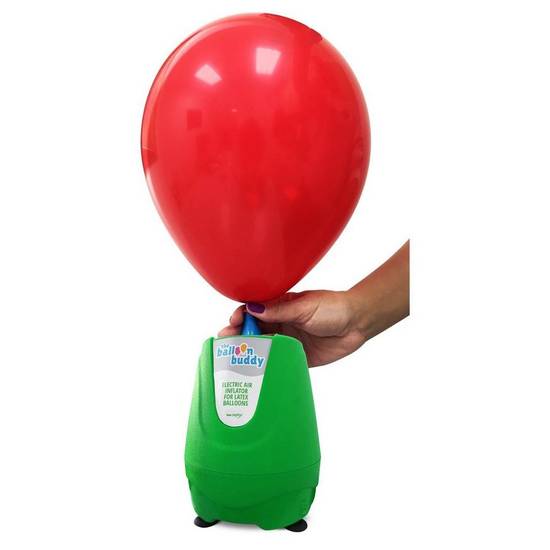 Zephyr the Balloon Buddy Electric Air Inflator Pump (4.5 in x 7 in/green)