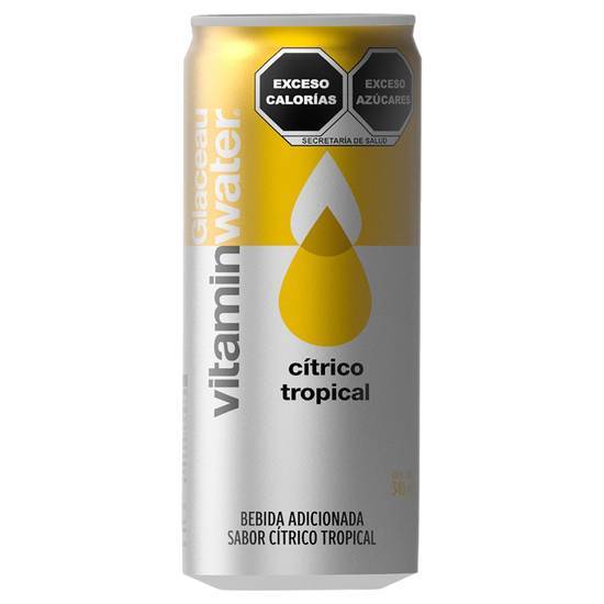 Vitamin Water Lata Citrico 340 mL