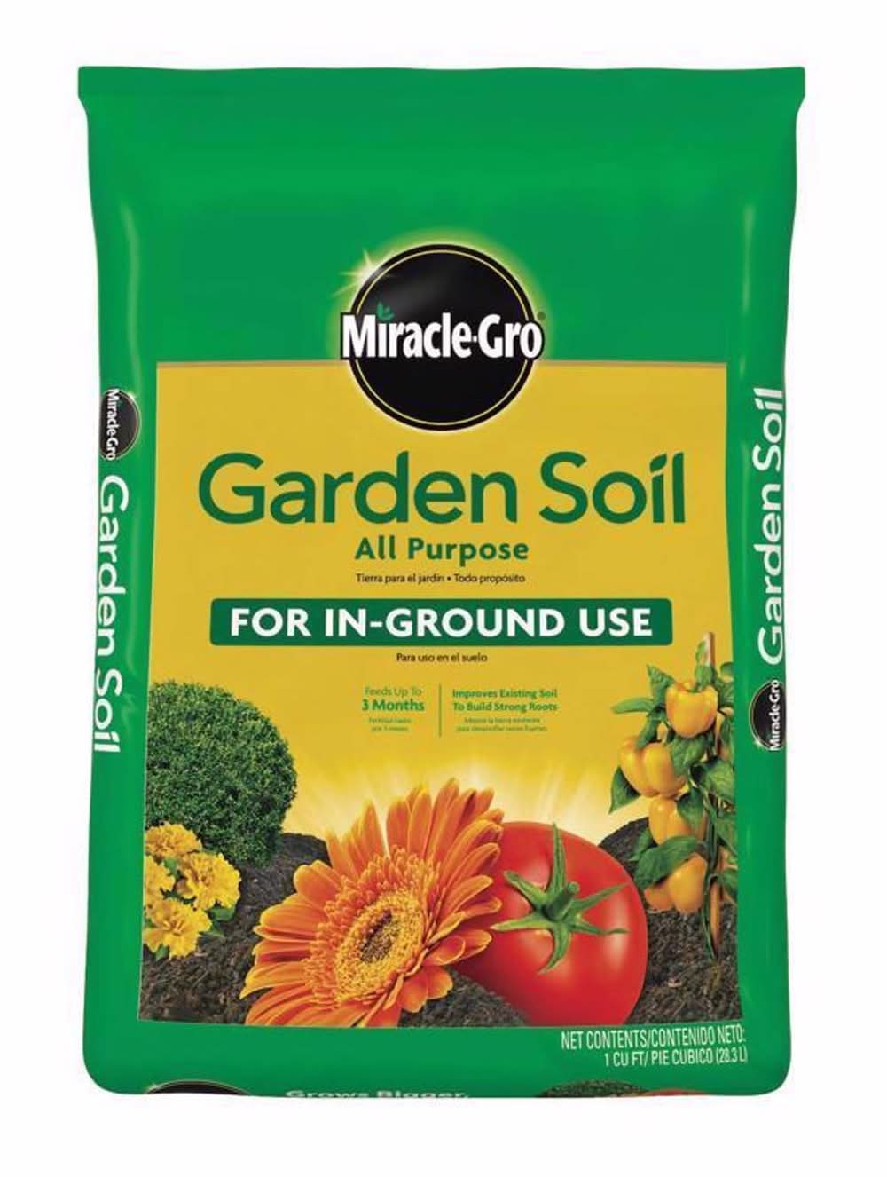 Miracle-Gro Garden All Purpose In-Ground Soil 1 Cu Ft