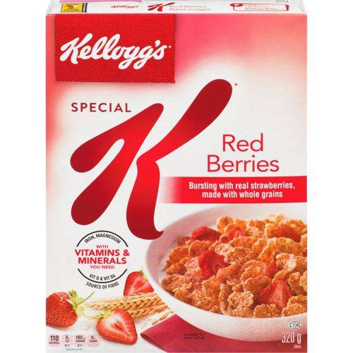 Kellogg's céréales special k aux fruits rouges (320 g) - special k red berries cereal (320 g)