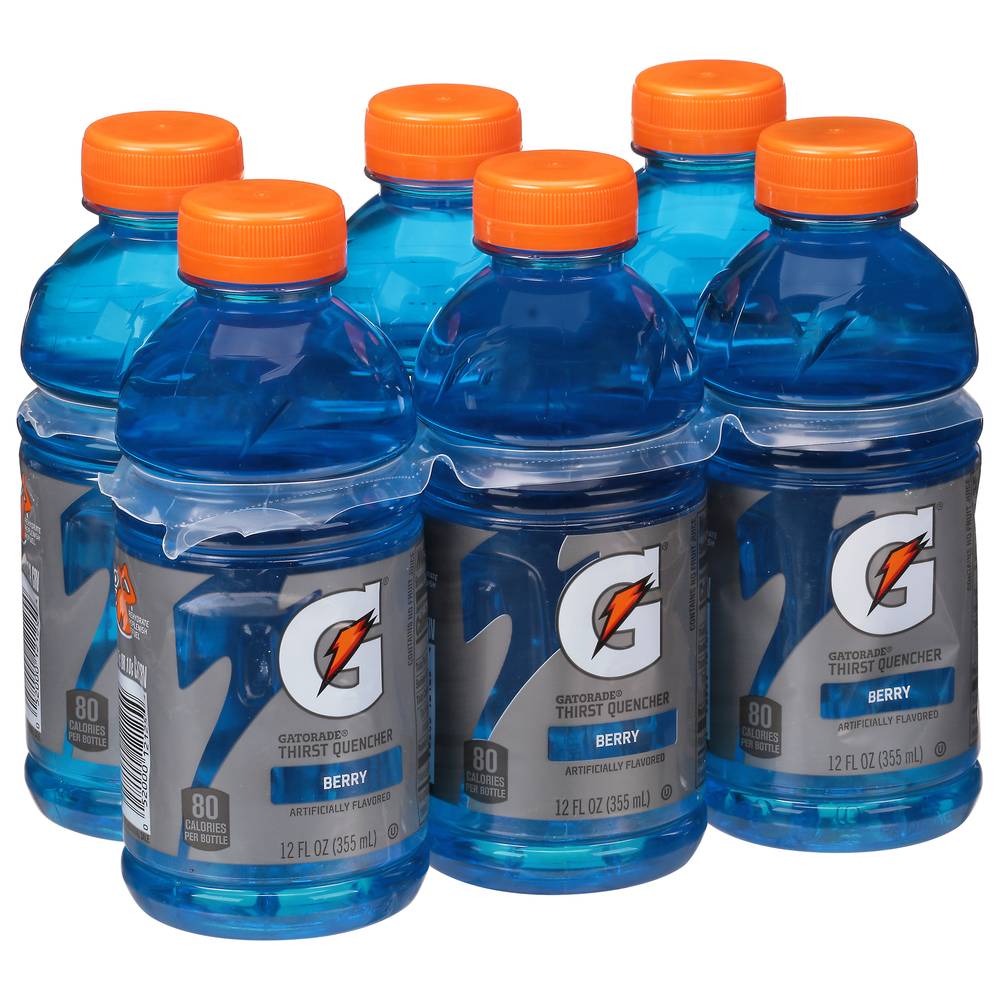 Gatorade Thirst Quencher (6 ct, 12 fl oz) (berry)