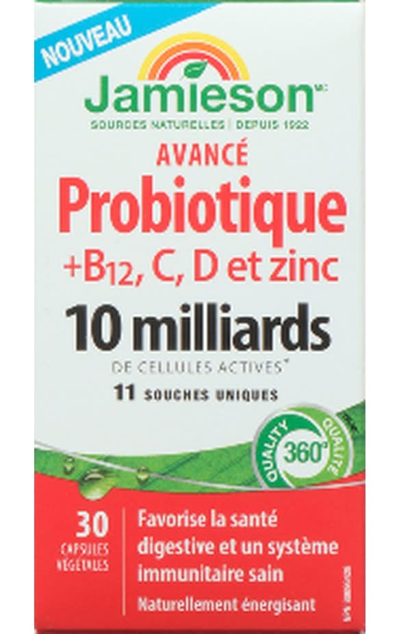 Jamieson Advanced Probiotic Vitamin Capsules (61 g, 30 ct)