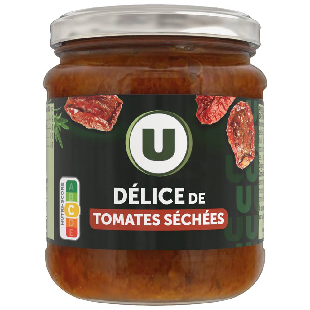 Produit U - U délice de tomates séchées bocal