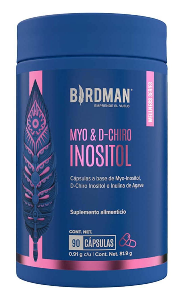 Birdman · Wellness series suplemento alimenticio myo & d-chiro inositol cápsulas (90 un)