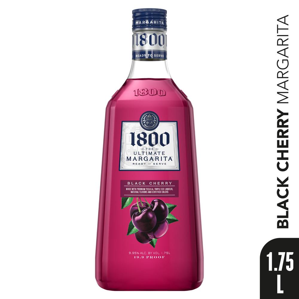 1800 The Ultimate Black Cherry Margarita Liquor (1.75 L)