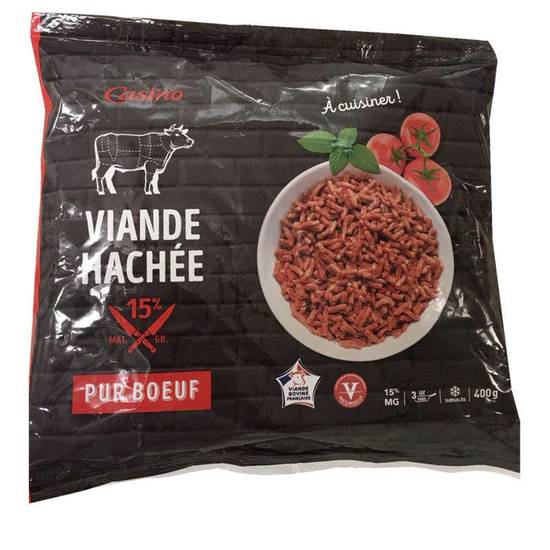 Viande hâchés - Pur bœuf - 15% m.g.