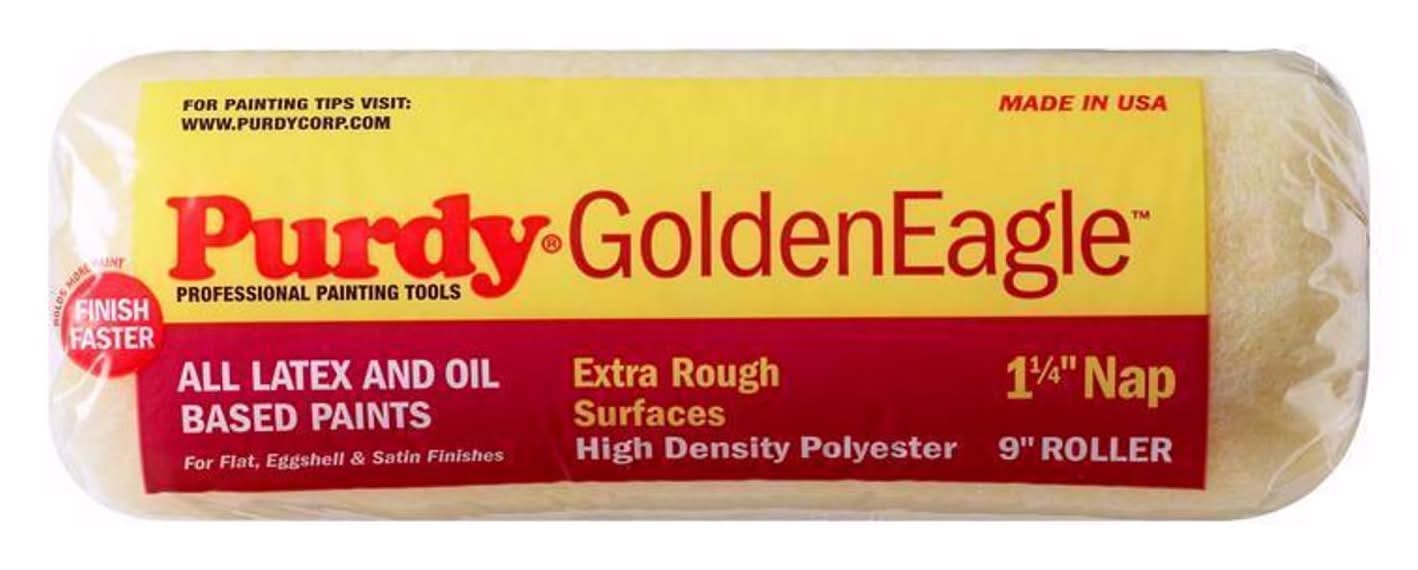 Purdy Goldeneagle Polyester 9 In. W X 1-1/4 In. Regular Paint Roller Cover 1 Pk