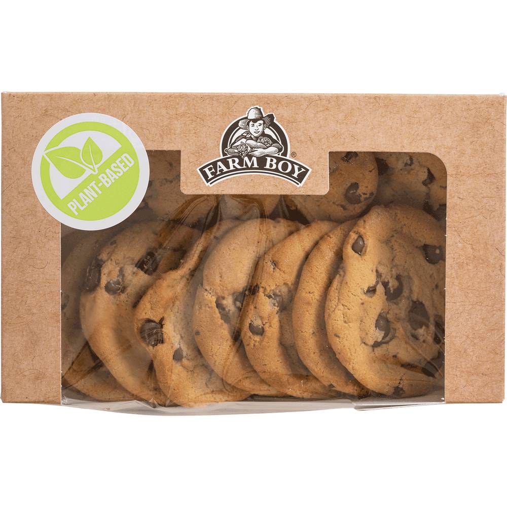 Plant-Based Chocolate Chip Cookies (12 per package)