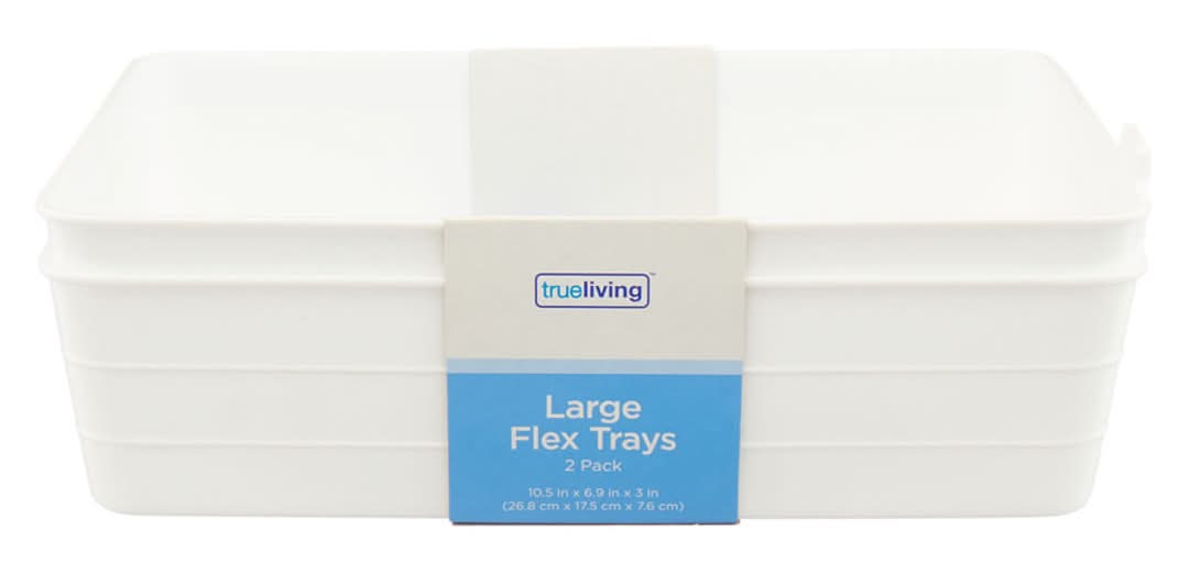 True Living Flex Trays, L (2 ct)