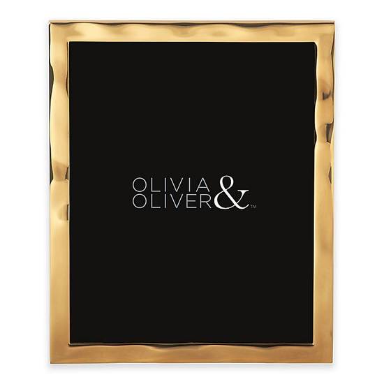 Olivia & Oliver® Harper 8-Inch x 10-Inch Polished Gold Picture Frame