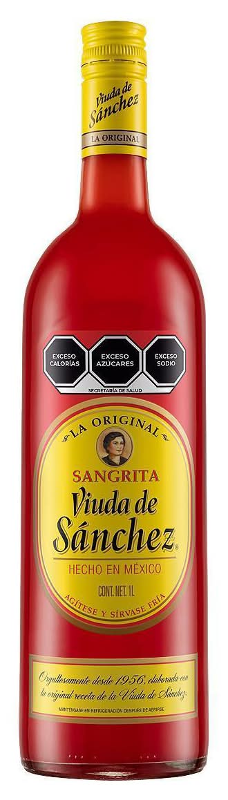 Viuda de Sánchez · Sangrita la original, naranja-chile (1 L)