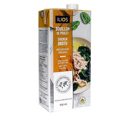 Ilios · Bouillon de Poulet (946 mL) - Bouillon de poulet (946 mL)