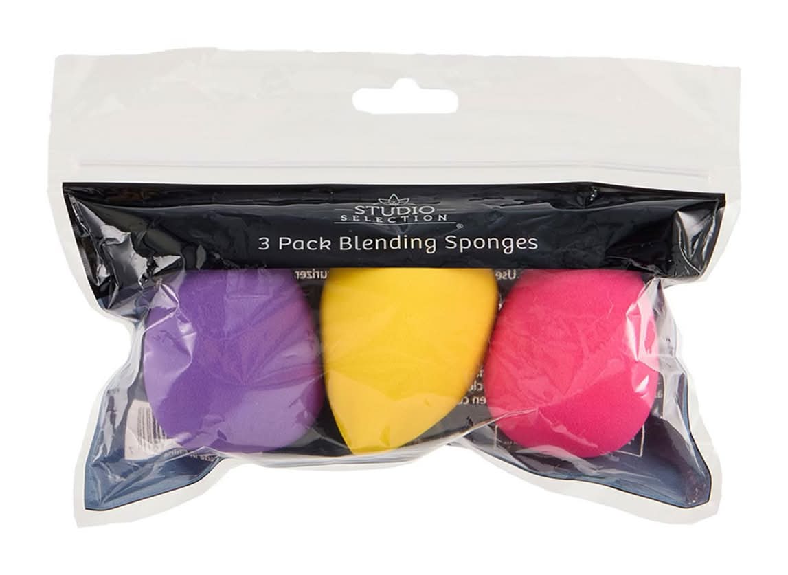Studio Select Makeup Blender Sponge Set, Assorted (3 ct)
