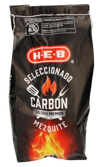 H-E-B · Carbón selecionado mezquite premium (3 kg)