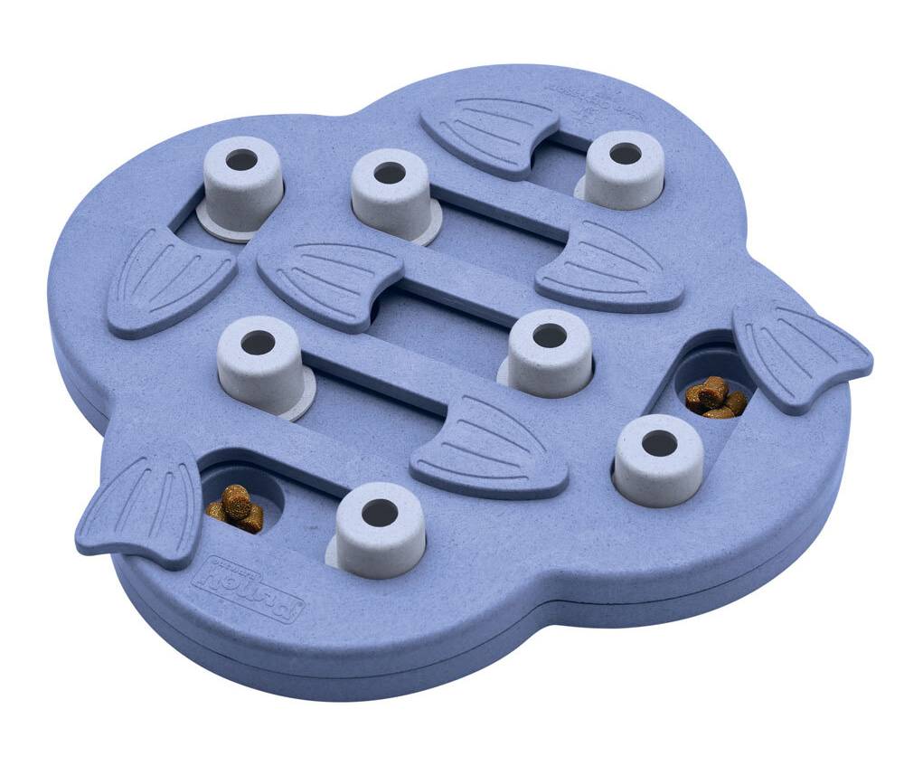Outward Hound Hide N Slide Puzzle Dog Toy, Purple
