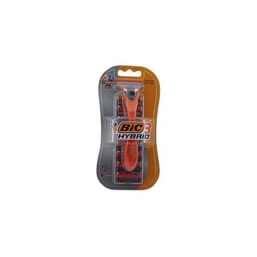 Bic 3 Hybrid Disposable Razors With Cartridges (7 ct)