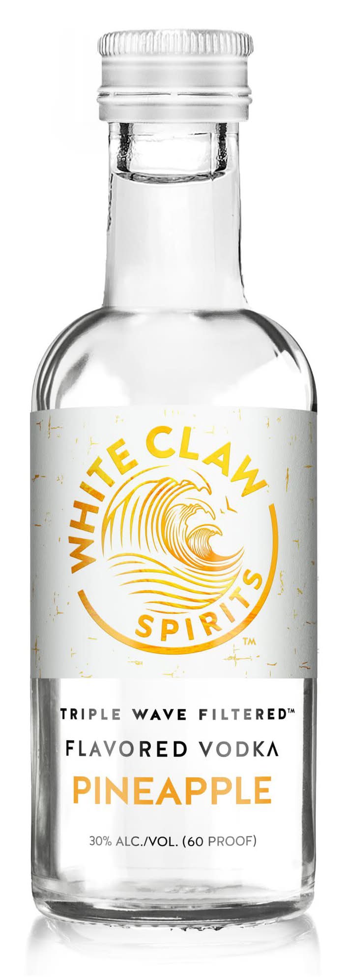 White Claw Triple Wave Filtration Vodka, Pineapple (50 ml)
