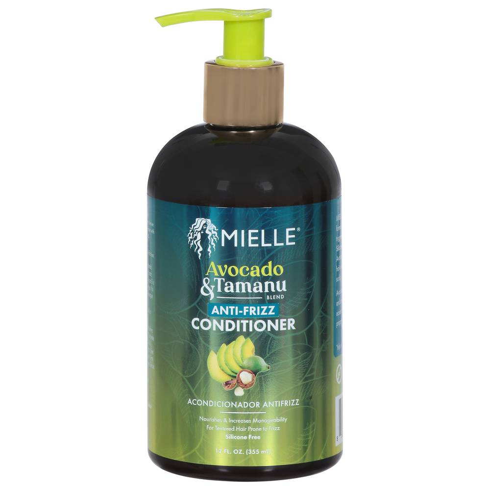 Mielle Avocado Tamanu Anti-Frizz Conditioner, 12 oz