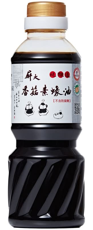 【純素】屏大香菇素蠔油 <300ml毫升 x 1 x 1Can罐>