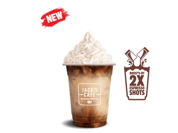 Boosted Iced Dirty Chai