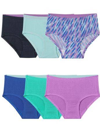 Fruit Of the Loom Breathable Assorted Micro-Mesh Brief Underwear