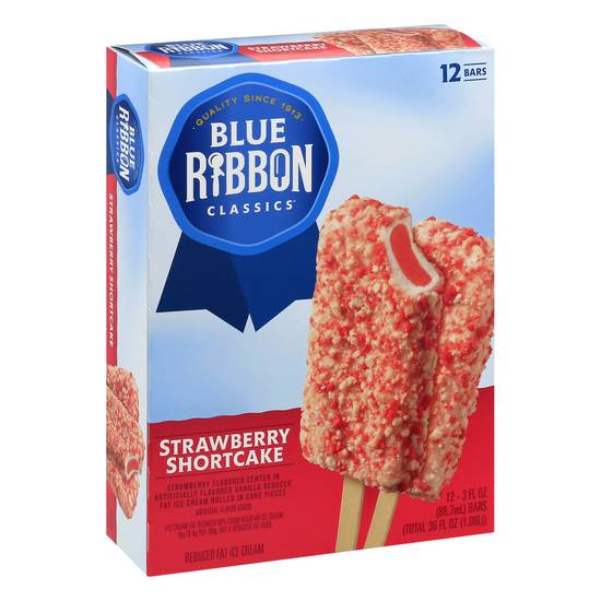 Blue Ribbon Classics Strawberry Shortcake Ice Cream Bars (12 ct)