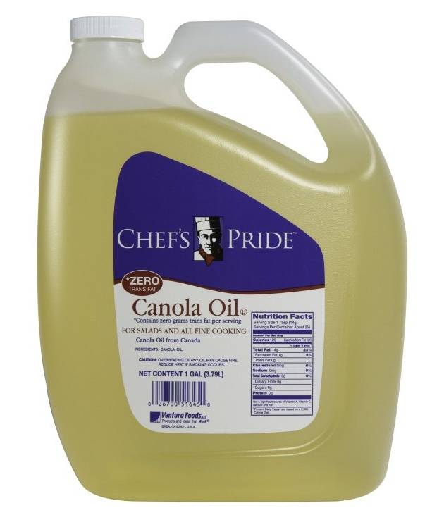 Chef's Pride Zero Trans Fat Canola Oil (3.79 L)