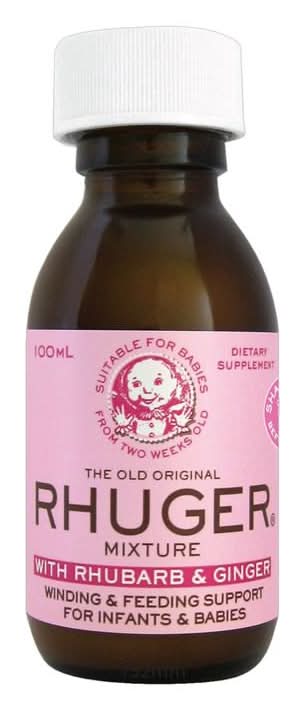 Rhuger Mix Rhubarb & Ginger  Oral Mixture 100ml