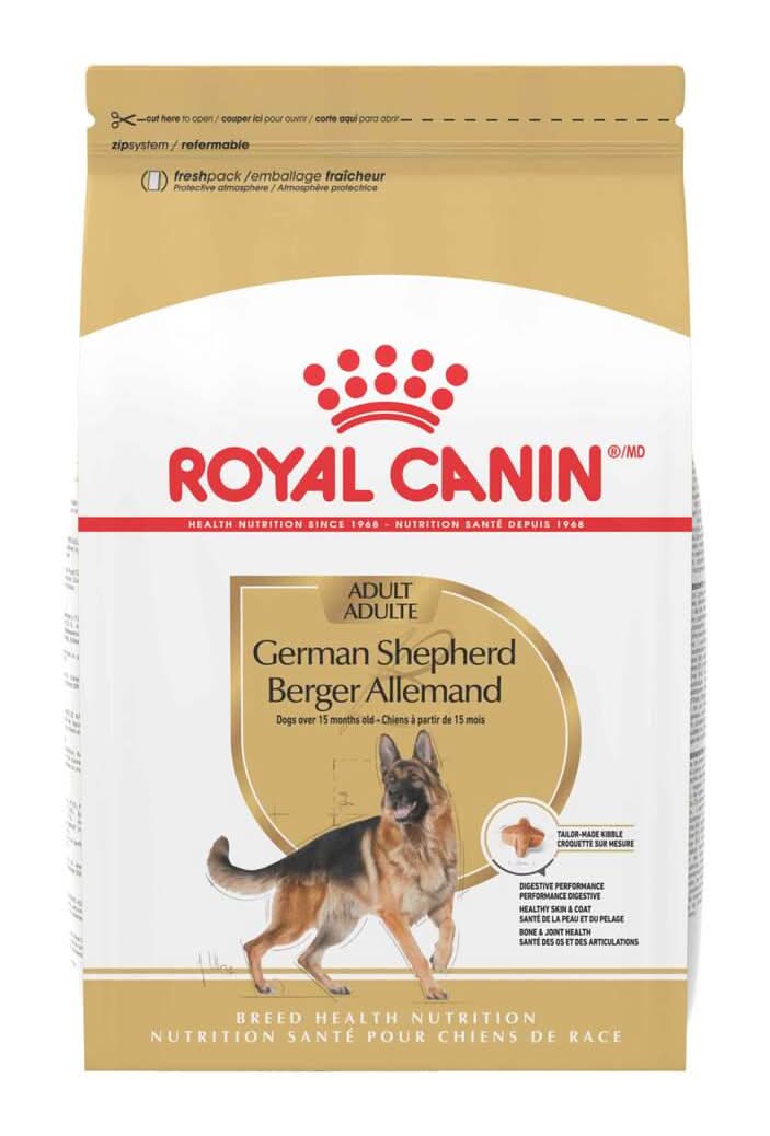 Royal Canin Breed Health Nutrition German Shepherd Dry Dog Food, Adult (30 lbs)