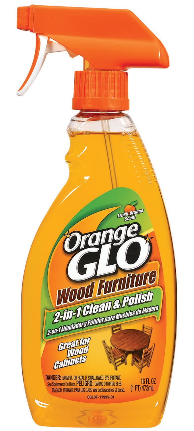 Orange Glo Orange Scent Wood Cleaner And Polish 16 Oz Liquid