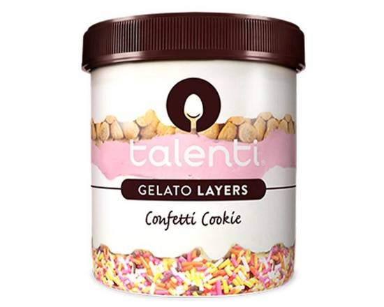 Talenti Confetti Cookie Layers