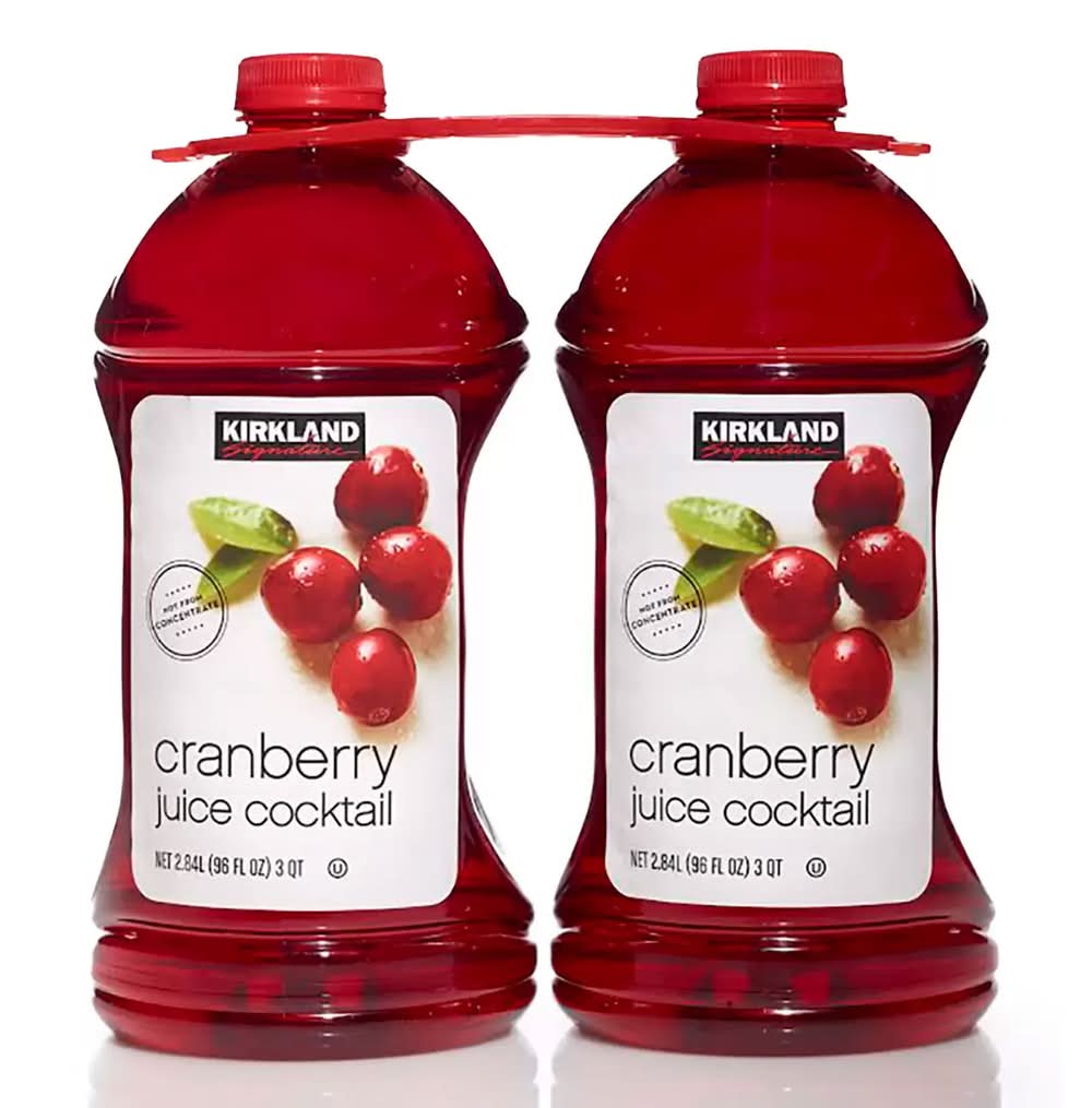 Kirkland Signature · Jugo de arándano (2 x 2,84 L)