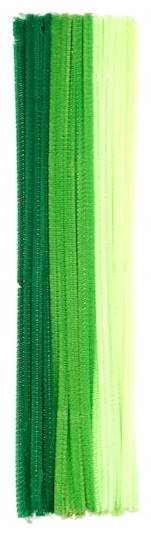 Creatology Pipe Cleaners, Assorted Green (25 ct)