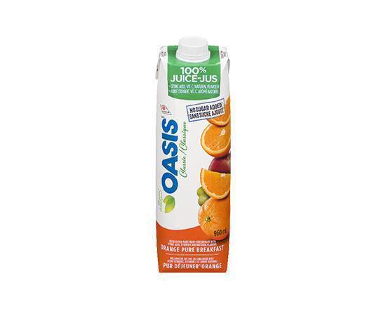 Oasis Orange Pur Déjeuner 960ml